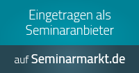 Eingetragen als Seminaranbieter auf Seminarmarkt.de
